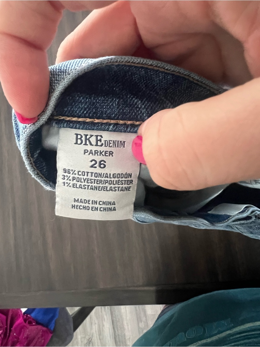 BKE Light Wash Distressed Denim Cutoff Shorts - Picture 3 of 6
